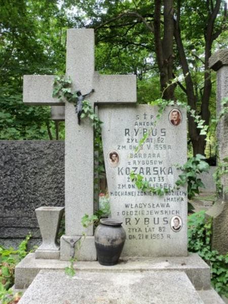 Zdjęcie grobu Antoni Rybus (2)