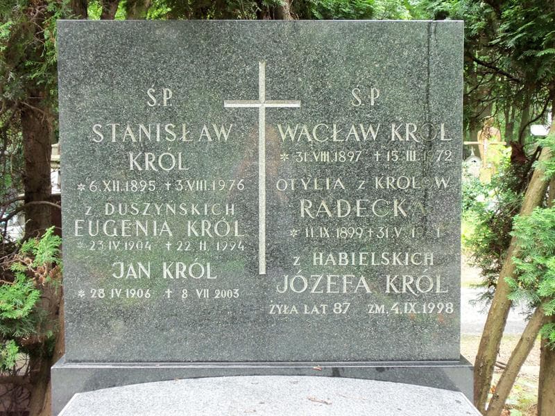 Zdjęcie grobu Jan Król (2)