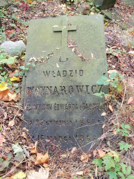 Zdjęcie grobu Władzio Woynarowicz (2)