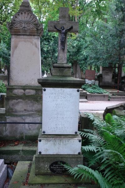Zdjęcie grobu Irena Burman (2)