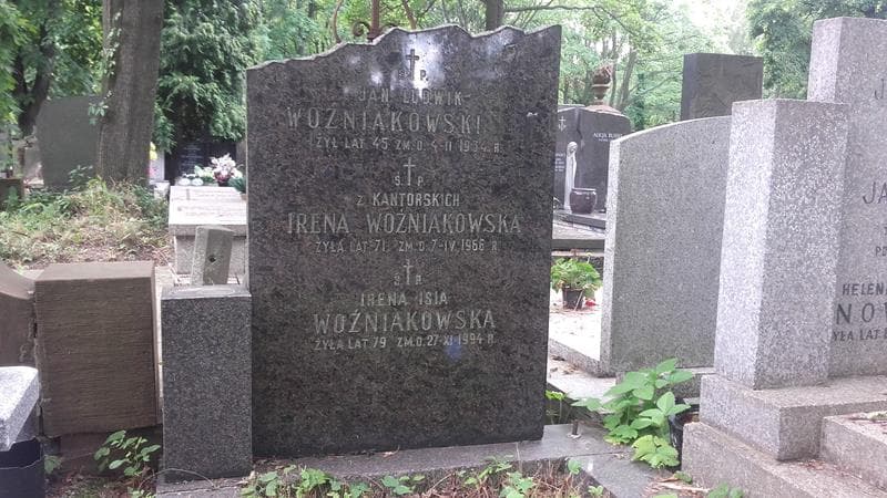 Zdjęcie grobu Irena Woźniakowska (2)