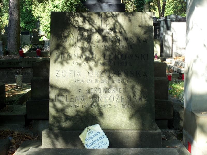 Zdjęcie grobu Helena Orłożeńska (2)