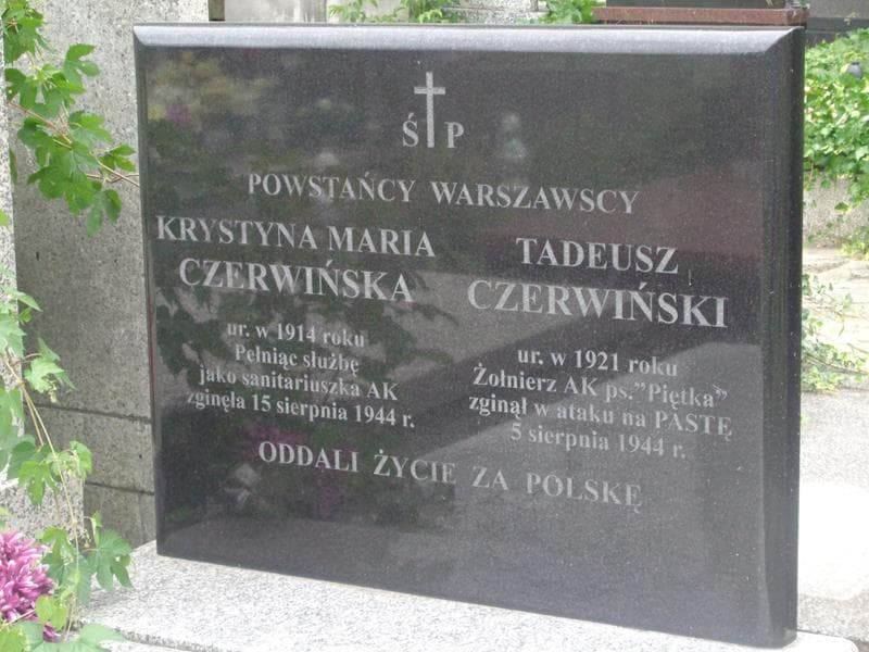 Zdjęcie grobu Krystyna Maria Czerwińska (2)