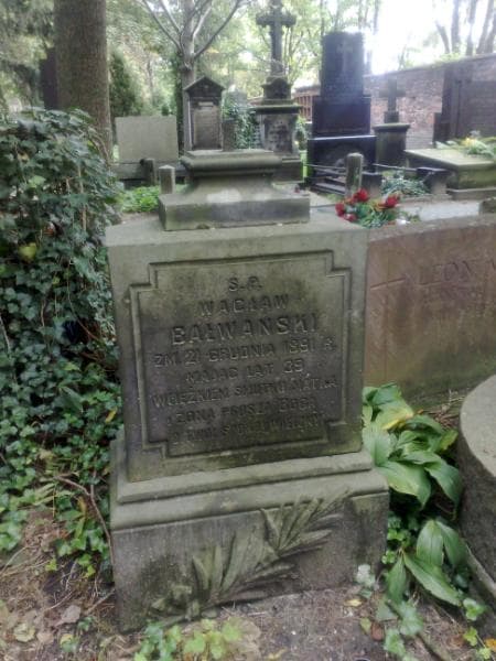 Zdjęcie grobu Wacław Bałwański (1)