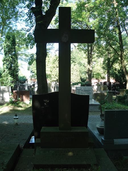 Zdjęcie grobu Henryka Baumowa (2)