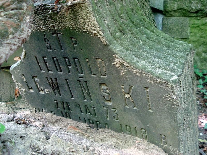 Zdjęcie grobu Leopold Lewiński (2)
