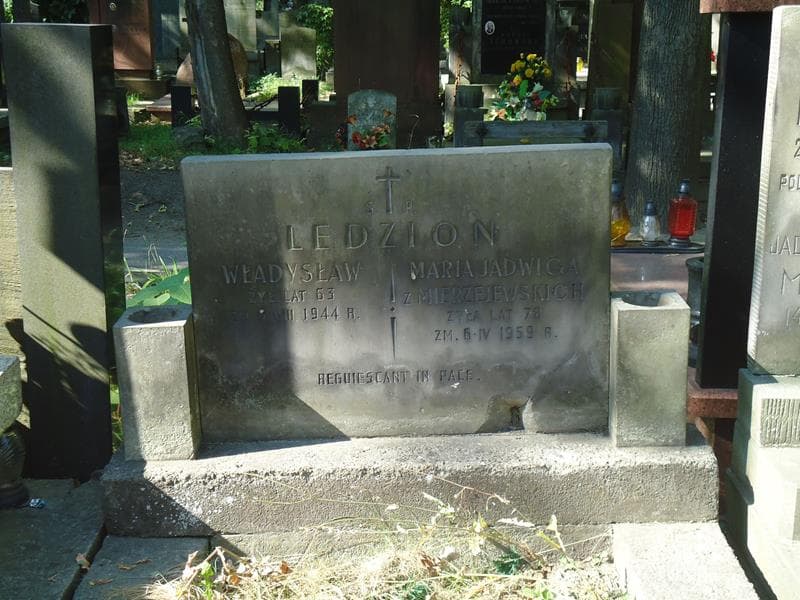 Zdjęcie grobu Maria Jadwiga Ledzion (2)