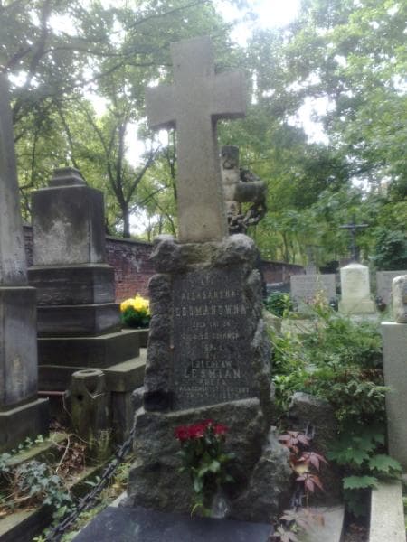 Zdjęcie grobu Aleksandra Leśmianówna (1)
