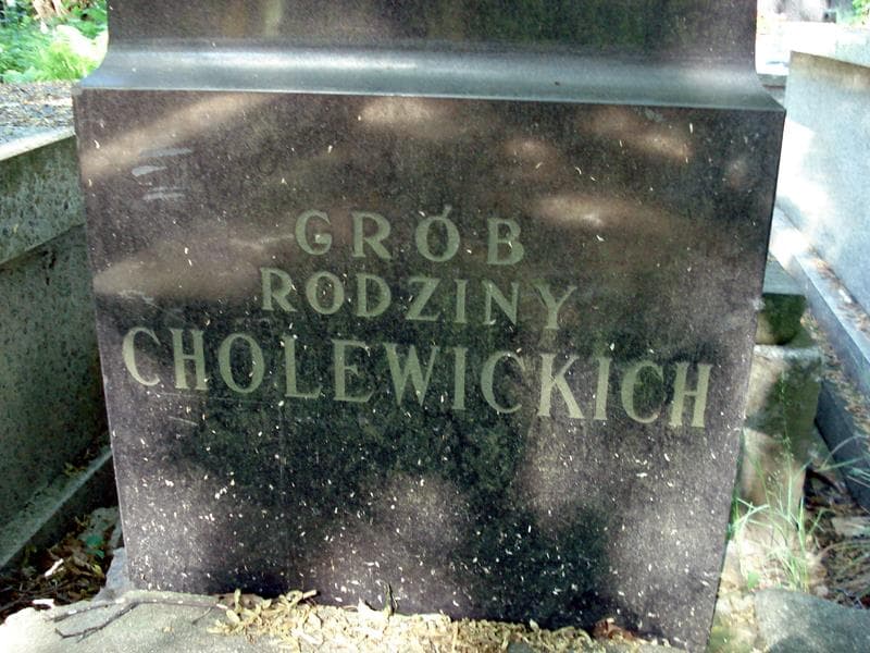 Zdjęcie grobu Cholewiccy (2)