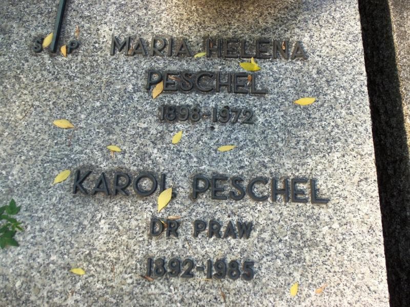 Zdjęcie grobu Karol Peschel (2)