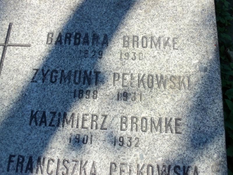 Zdjęcie grobu Barbara Bromke (2)