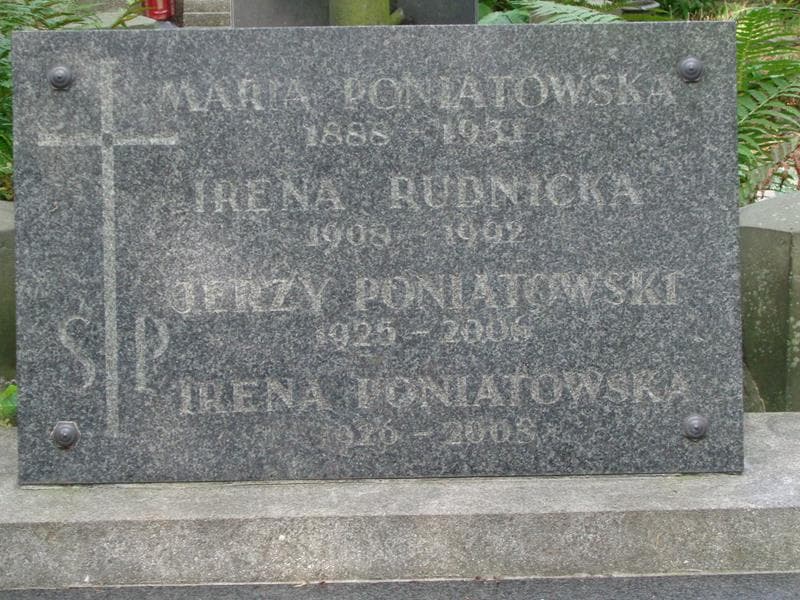 Zdjęcie grobu Irena Poniatowska (2)