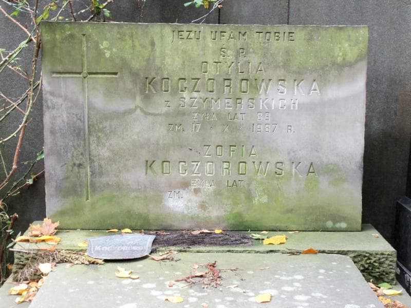 Zdjęcie grobu Otylia Koczorowska (2)