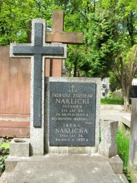 Zdjęcie grobu Tadeusz Zdzisław Naklicki (2)
