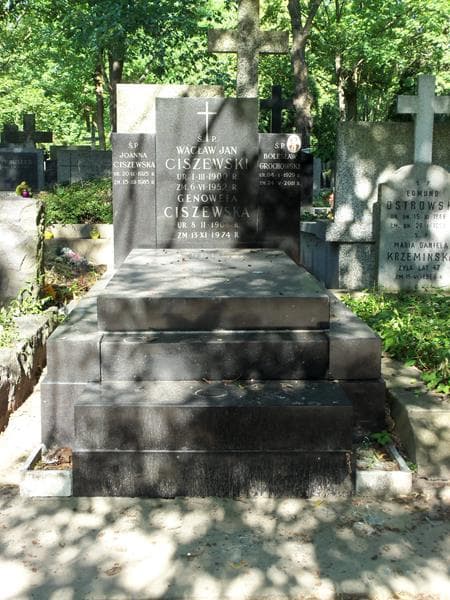 Zdjęcie grobu: Wacław Jan Ciszewski