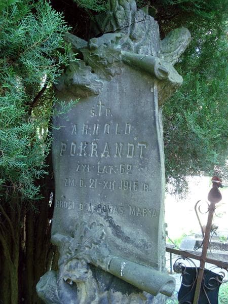 Zdjęcie grobu Arnold Pokrandt (2)