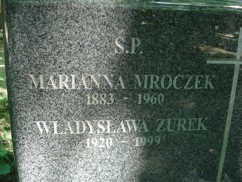 Zdjęcie grobu Władysława Żurek (2)