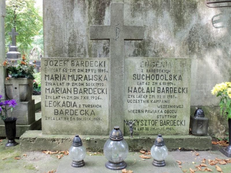 Zdjęcie grobu Marian Bardecki (2)
