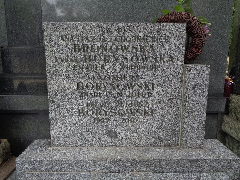 Zdjęcie grobu Kazimierz Borysowski (2)