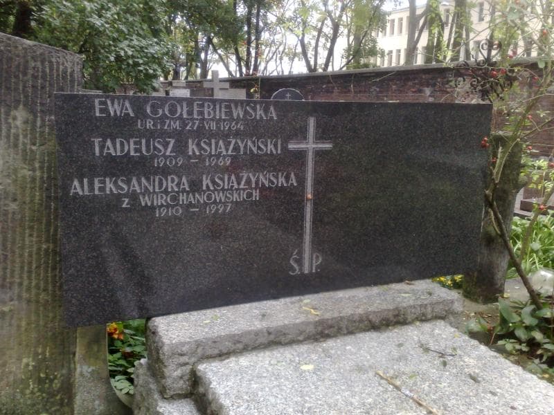 Zdjęcie grobu Aleksandra Książyńska (2)