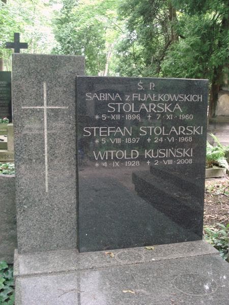 Zdjęcie grobu Witold Kusiński (2)