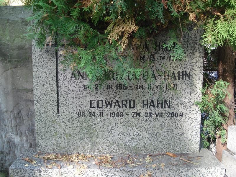 Zdjęcie grobu Edward Hahn (2)