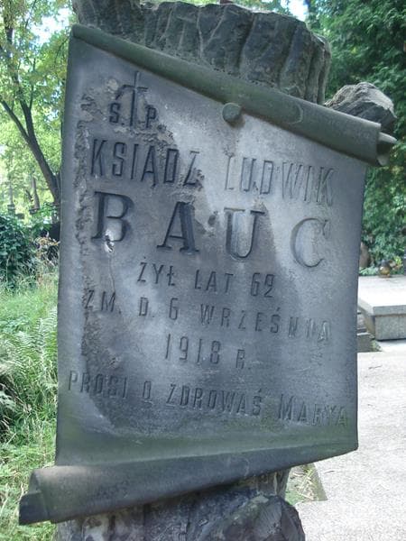 Zdjęcie grobu Ludwik Bauc (2)