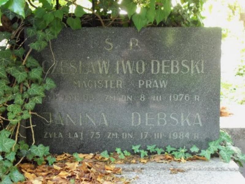 Zdjęcie grobu Janina Dębska (2)