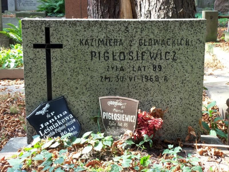 Zdjęcie grobu Kazimiera Pigłosiewicz (2)