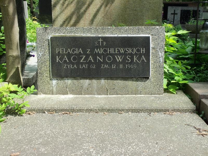 Zdjęcie grobu Pelagia Kaczanowska (2)