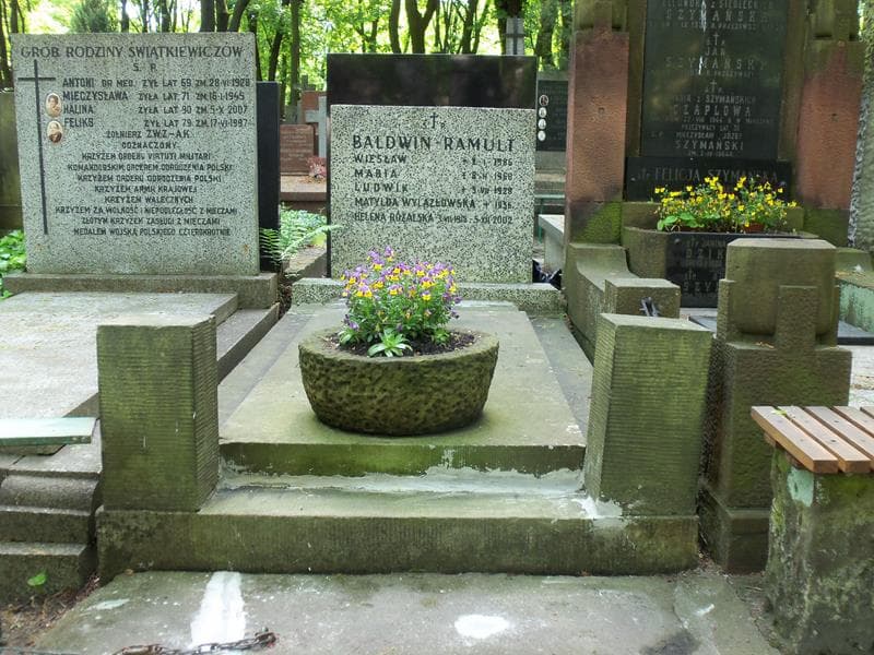 Zdjęcie grobu: Ludwik Baldwin - Ramult