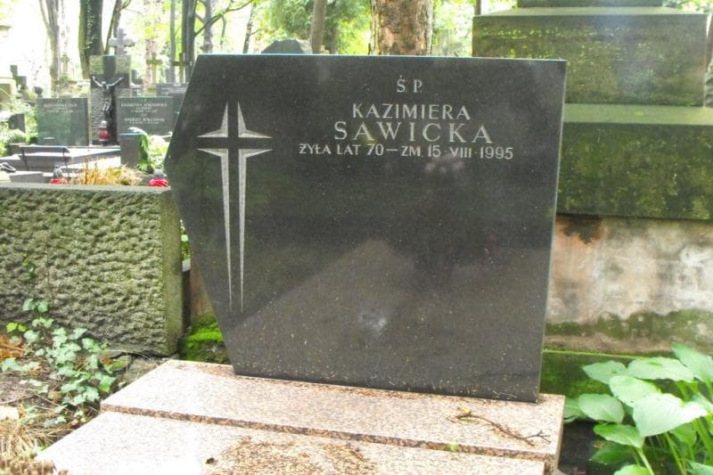 Zdjęcie grobu Kazimiera Sawicka (2)