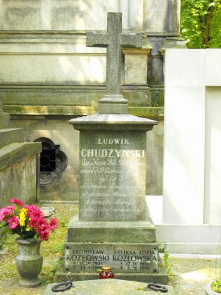 Zdjęcie grobu Ludwik Chudzyński (1)