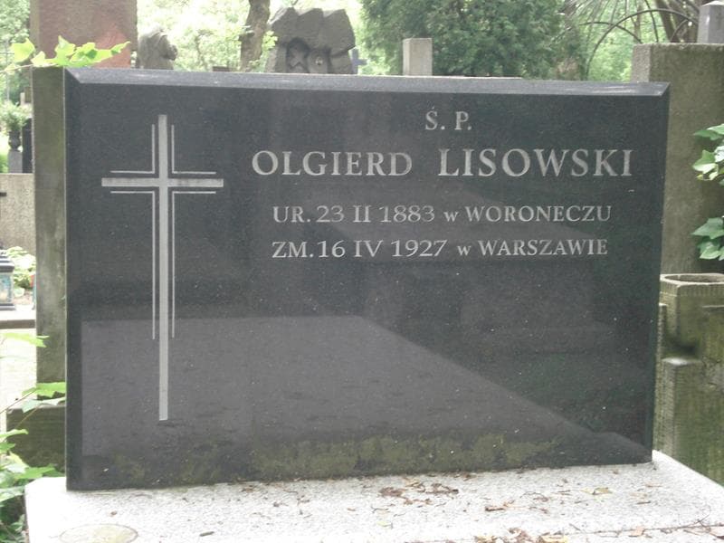 Zdjęcie grobu Olgierd Lisowski (2)