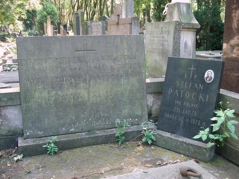Zdjęcie grobu Wacław Patocki (2)