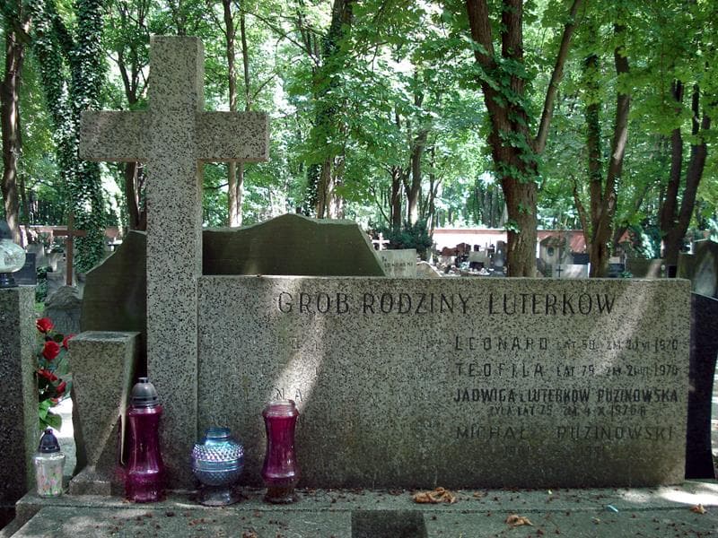 Zdjęcie grobu Teofila Luterek (1)