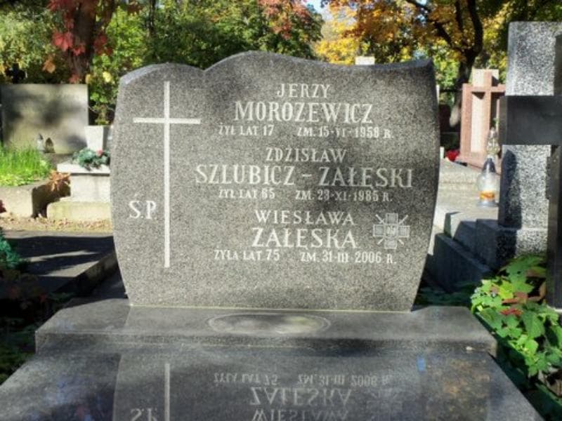 Zdjęcie grobu Zdzisław Szlubicz-Załęski (2)