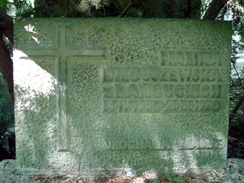 Zdjęcie grobu Halina Bieguszewska (1)
