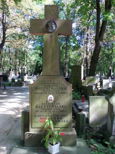 Zdjęcie grobu Aleksandra Baczyżmalska (2)