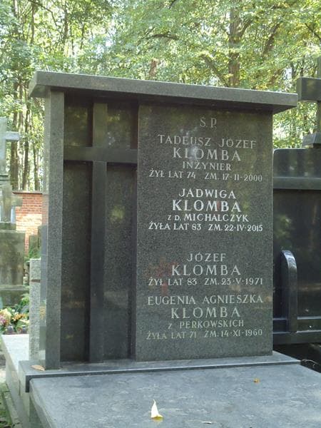 Zdjęcie grobu Jadwiga Klomba (2)