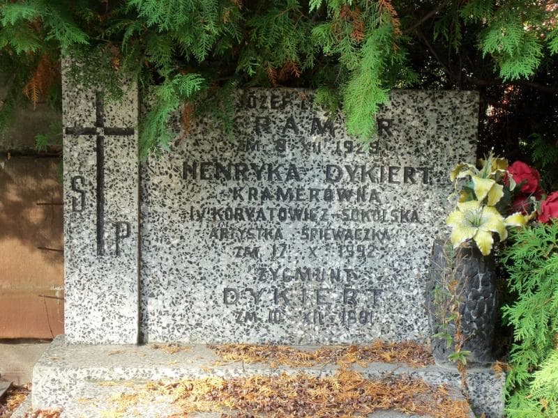 Zdjęcie grobu Henryka Dykiert (2)