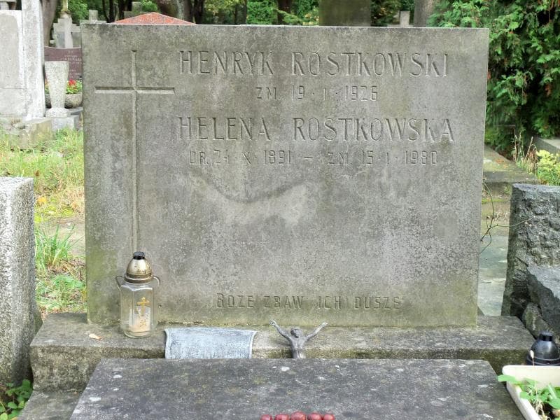 Zdjęcie grobu Helena Rostkowska (2)