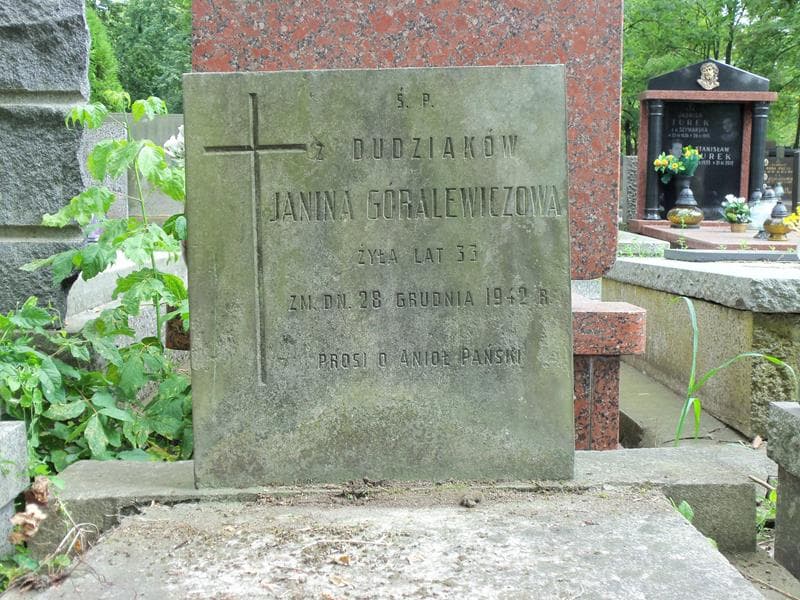 Zdjęcie grobu Janina Góralewiczowa (2)