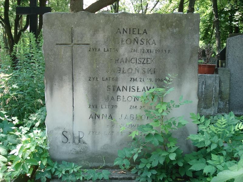 Zdjęcie grobu Aniela Jabłońska (2)