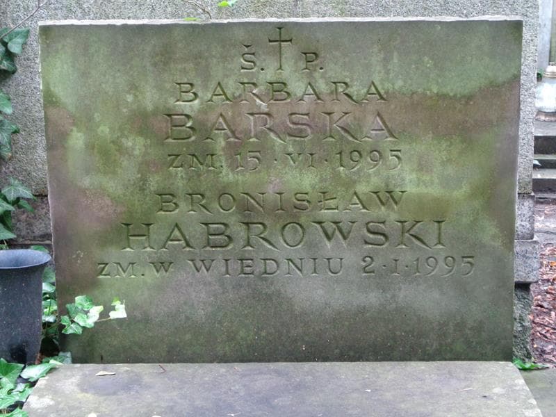 Zdjęcie grobu Barbara Barska (2)