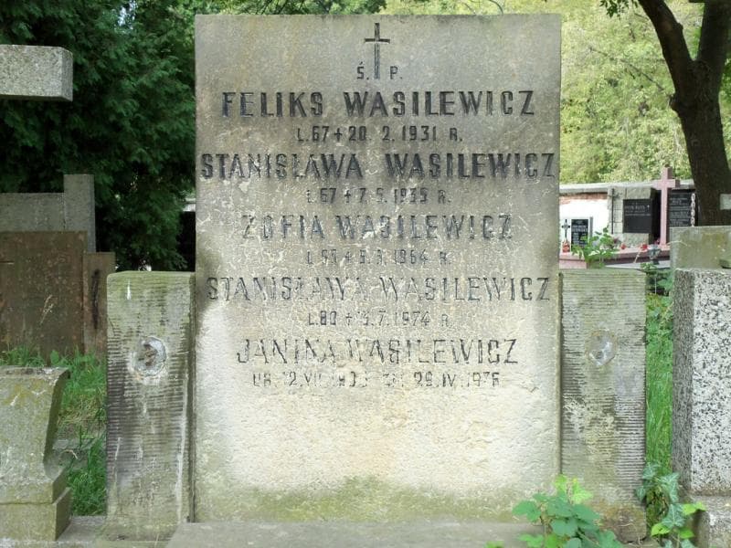 Zdjęcie grobu Stanisława Wasilewicz (2)