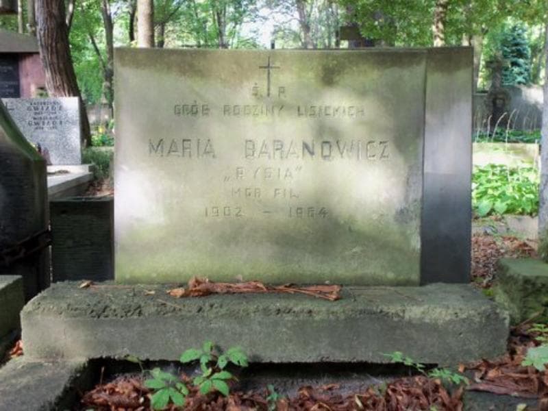 Zdjęcie grobu Maria Baranowicz (2)