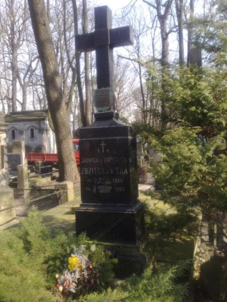 Zdjęcie grobu Jadwiga Zdziechowska (1)