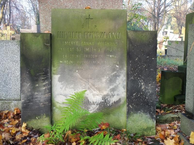 Zdjęcie grobu Hipolit Fryszland (2)