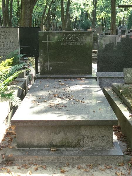 Zdjęcie grobu: Stefan Zbigniew Żywirski